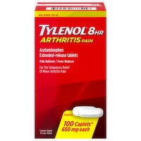 Tylenol Caplets 8 Hr 650 mg Arthritis Pain - 100 Each