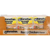 Maruchan Ramen Noodle Soup, Roast Chicken - 12 Each