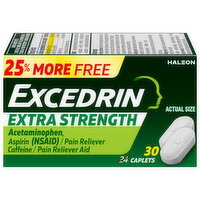 EXcedrin Extra Strength Caplets - 24 Each