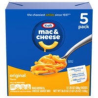 Kraft Original Flavor Mac & Cheese - 5 Each