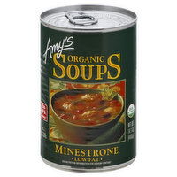 Amy's Soups, Low Fat, Organic, Minestrone - 14.1 Gram