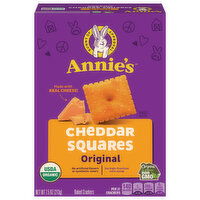Annie's Cheddar Squares Original Baked Crackers