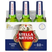 Stella Artois Beer, Alcohol Free - 6 Each