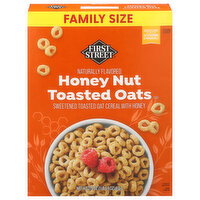 First Street Cereal, Toasted Oats, Honey Nut