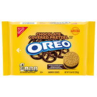 Oreo Sandwich Cookies, Chocolate Covered Pretzel - 10.68 Ounce