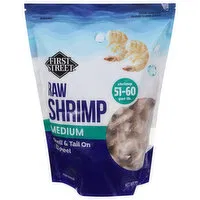 First Street Shrimp, Raw, Medium, 32 Ounce