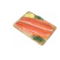 Fresh Atlantic Salmon Fillet (color added) - 1.28 Pound