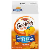 Goldfish Snack Crackers, Cheddar, Baked, 27.3 Ounce