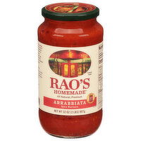 Rao's Marinara Sauce, Arrabbiata, Spicy, 32 Ounce