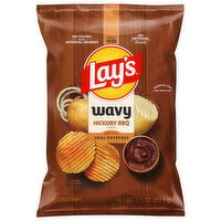 Lay's Wavy Hickory BBQ Flavored Potato Chips - 7.5 Ounce