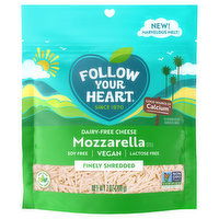 Follow Your Heart Cheese, Mozzarella Style, Finely Shredded - 7 Ounce