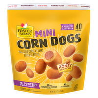 Foster Farms Honey Crunchy Mini Corn Dogs, Frozen - 40 Each