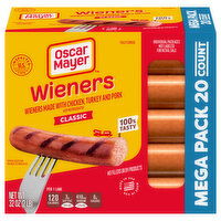 Oscar Mayer Classic Wieners Mega Pack - 32 Ounce