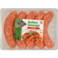 First Street Italian Sausage, Sweet, 16 Ounce