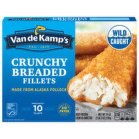 Van de Kamp's Wild Caught Crunchy Breaded Fillets - 10 Each