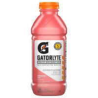 Gatorlyte Electrolyte Beverage, Rapid Rehydration, Strawberry Kiwi, 20 Fluid ounce