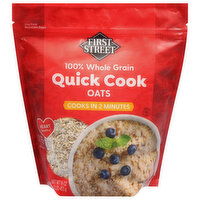 First Street Quick Oats, 100% Whole Grain, 16 Ounce