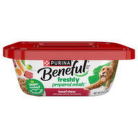 Beneful Freshly Prepared Meals Beef Stew with Peas Carrots Rice & Barley Dog Food
