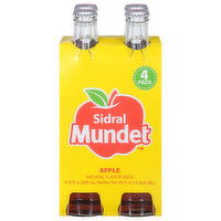 Sidral Mundet Soda, Apple, 4 Pack, 4 Each