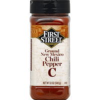 First Street Chili Pepper, New Mexico, Ground - 12 Ounce