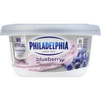 Philadelphia Cream Cheese Spread, Blueberry, 7.5 Ounce