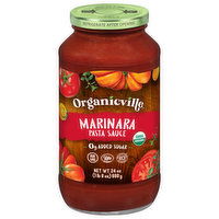 Organicville Pasta Sauce, Marinara - 24 Ounce