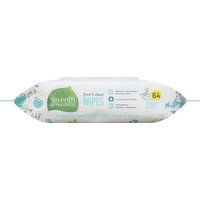 Seventh Generation Wipes, Free & Clear, Thick & Soft - 64 Each