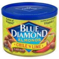 Blue Diamond Almonds, Chile 'n Lime, 6 Ounce