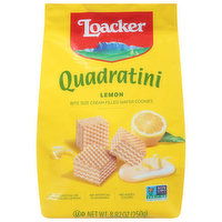 Loacker Wafer Cookies, Lemon, Bite Size - 8.82 Ounce