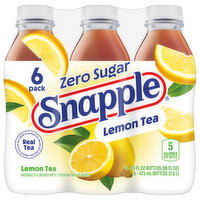 Snapple Zero Sugar Lemon Tea - 6 Each