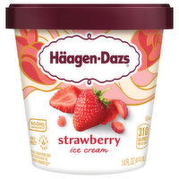 Haagen-Dazs Strawberry Ice Cream - 14 Fluid ounce