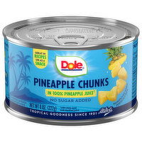 Dole Pineapple Chunks - 8 Ounce