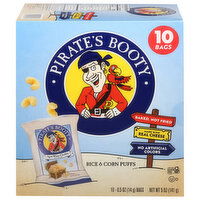 Pirates Booty Age White Cheddar Mpk - 10 Each