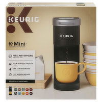 Keurig Coffee Maker, Matte Black, Single Serve, 1 Each