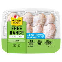 Foster Farms Simply Raised Nae Wings - 1.51 Pound