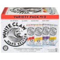 White Claw Hard Seltzer Hard Seltzer, Variety Pack - 12 Each