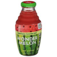 Wonder Melon Juice, Watermelon Cucumber Basil - 8.45 Ounce