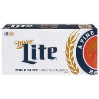 Miller Lite Beer, Pilsner, 18 Each