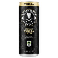 Death Wish Coffee Co Premium Vanilla Latte - 11 Fluid ounce