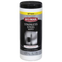 Weiman Wipes, Stainless Steel - 30 Each