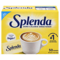 Splenda Sweeteners, Zero Calorie, Packets - 50 Each