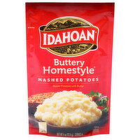 Idahoan Mashed Potatoes, Buttery Homestyle - 4 Ounce