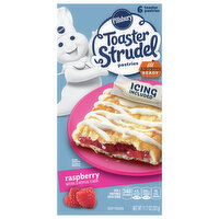 Pillsbury Toaster Pastries, Raspberry - 6 Each