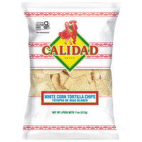 Calidad Tortilla Chips, White Corn - 11 Ounce