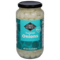 First Street Onions, Cocktail, Imported - 32 Fluid ounce