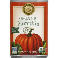 Farmers Market Pumpkin, Organic, 15 Ounce