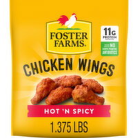 Foster Farms Hot & Spicy Chicken Wings, Frozen