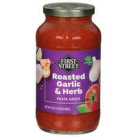 First Street Pasta Sauce, Roasted Garlic & Herb