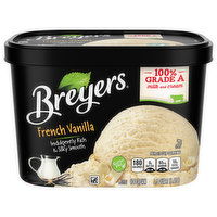 Breyers Ice Cream, French Vanilla - 1.5 Quart