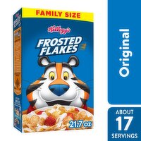 Frosted Flakes Breakfast Cereal, Original, Family Size